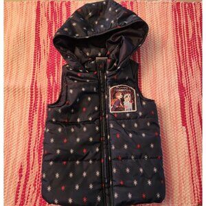 Disney Frozen Girls Puffer Vest Size 2T